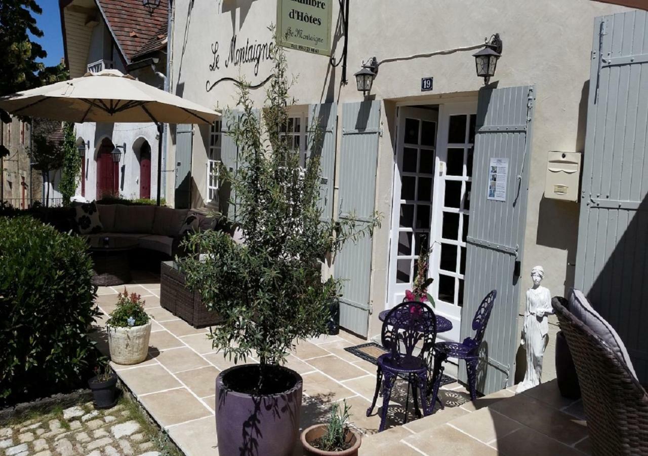 Le Montaigne Panzió Saint-Alvère Kültér fotó